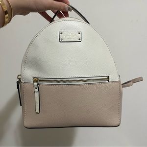 Kate Spade Grove Street Sammi Two Tone Backpack Rose Cloud GREAT!